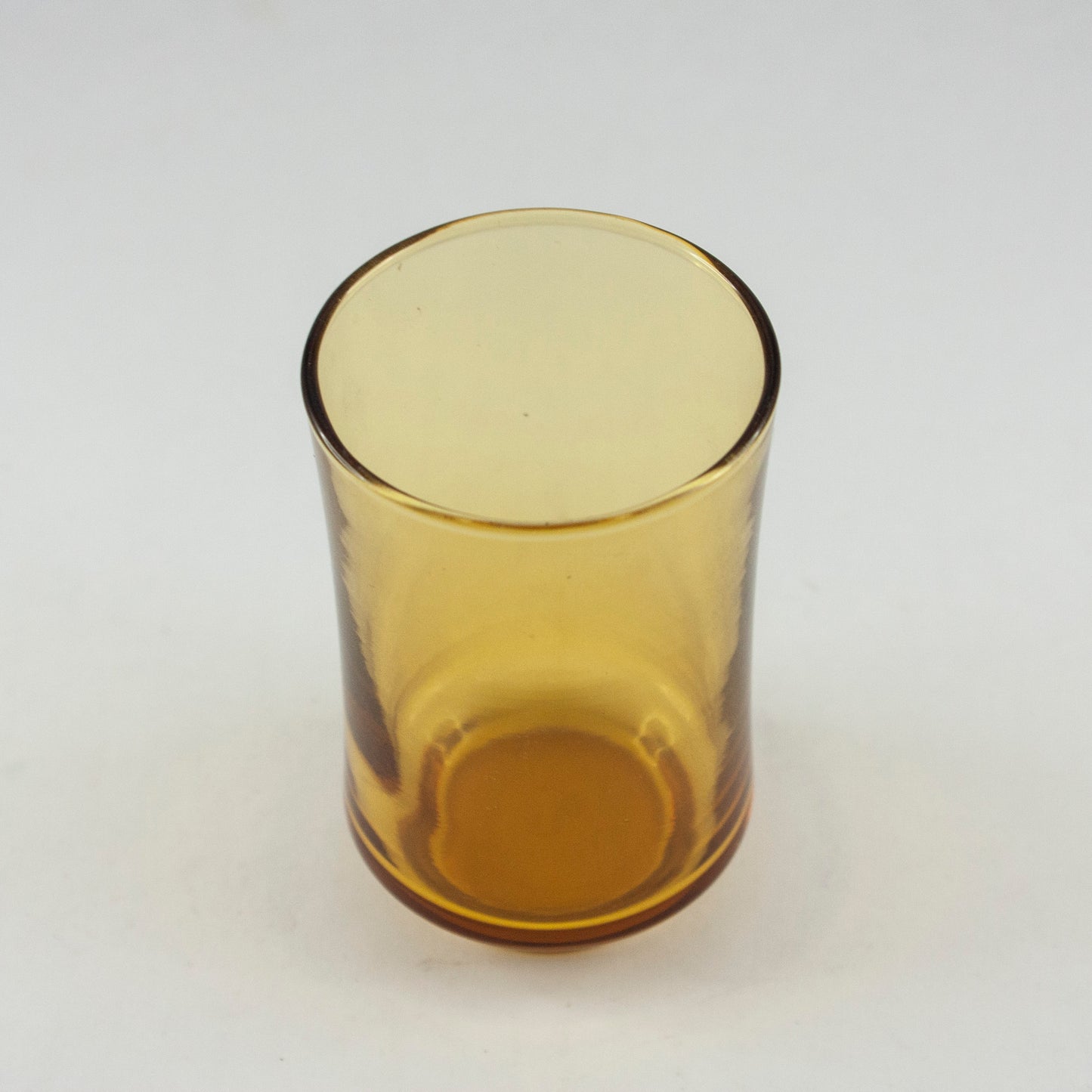 Small Amber Glass